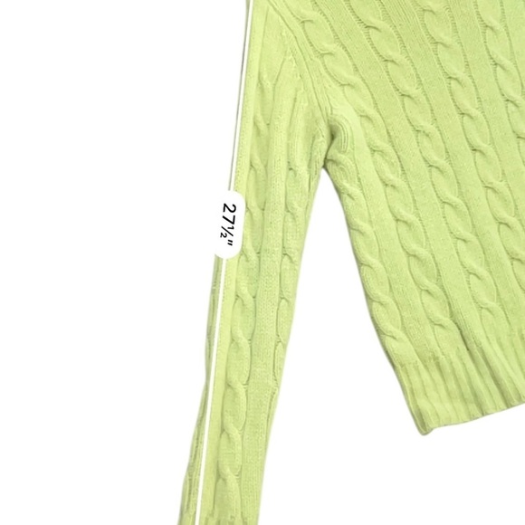 Boston Proper winter casual
lamb’s wool blend sweater M lime green long sleeve - Picture 8 of 10